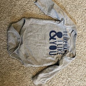 Newborn long sleeve onesie